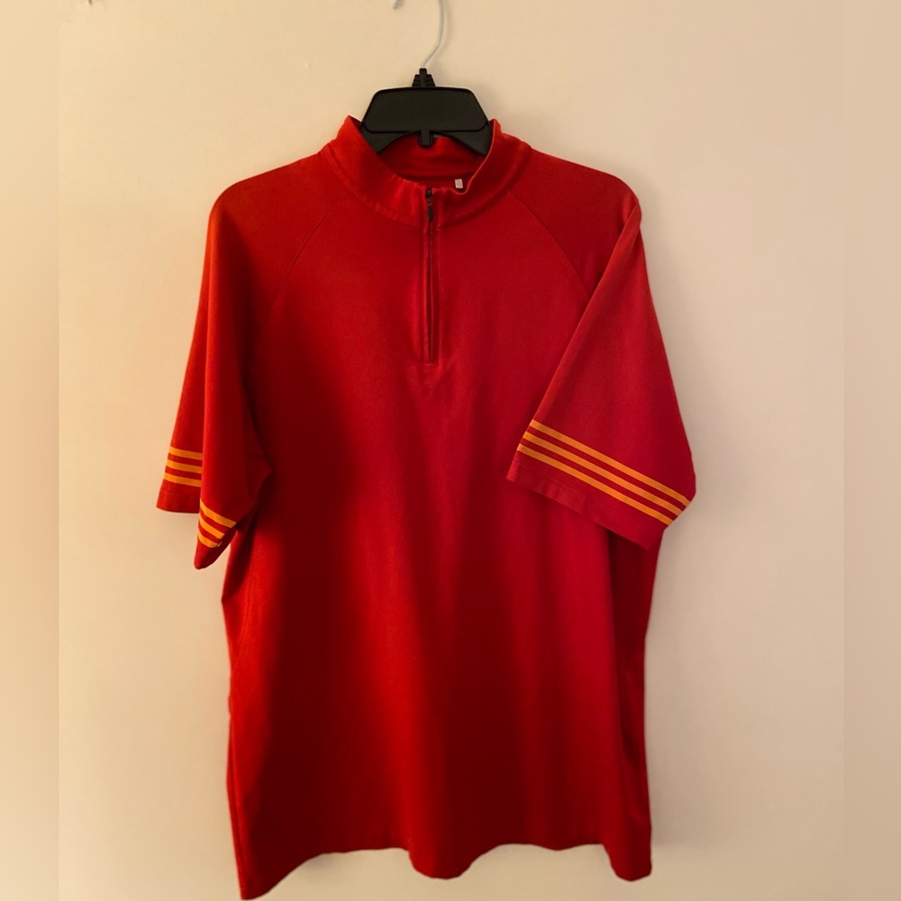 Adidas Short Sleeve Quarter Zip